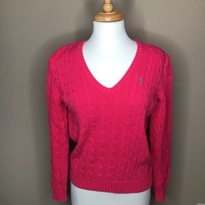 Pink Ralph Lauren Sweater